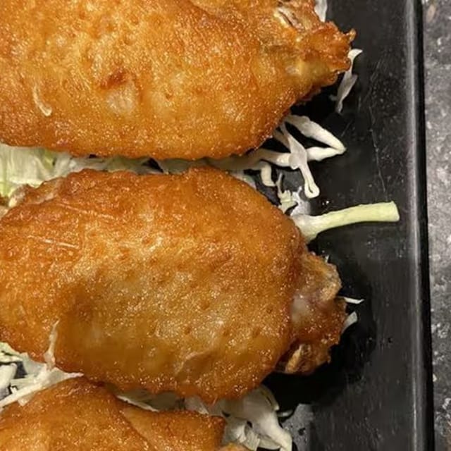 Chicken Wing Skewer.