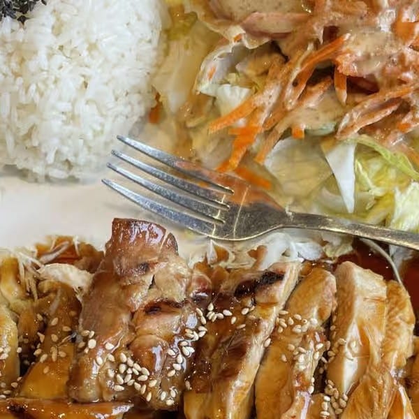Teriyaki Plate.