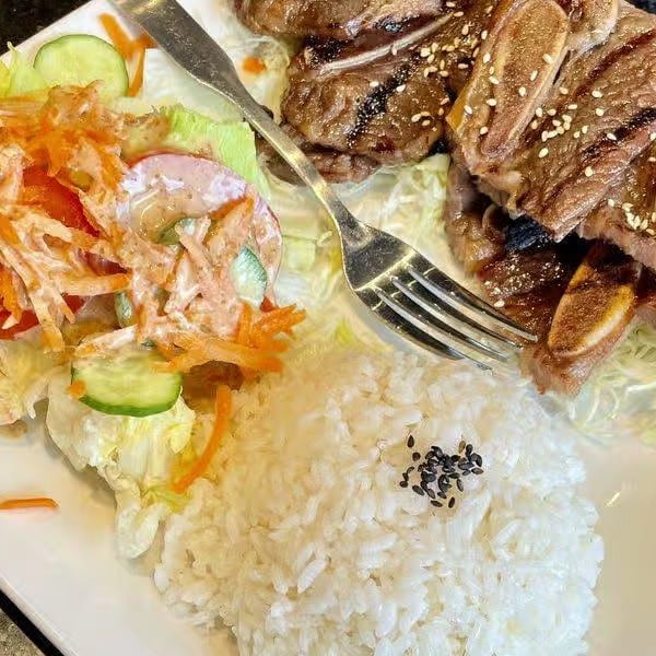 Grilled Short Rib Plate.
